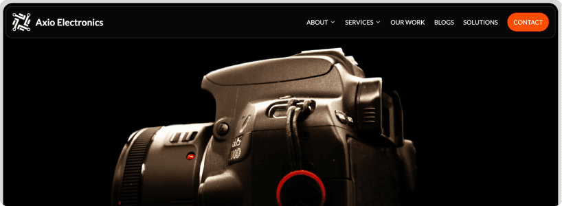 AXIO website screenshot